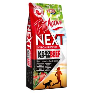 FitActiveNEXT Hypoallergenic MONO BEEF with cranberries kutyatáp 15kg