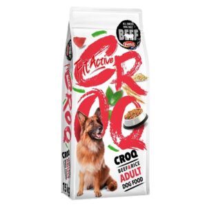 Panzi FitActive CROQ Premium Beef & Rice 15 kg