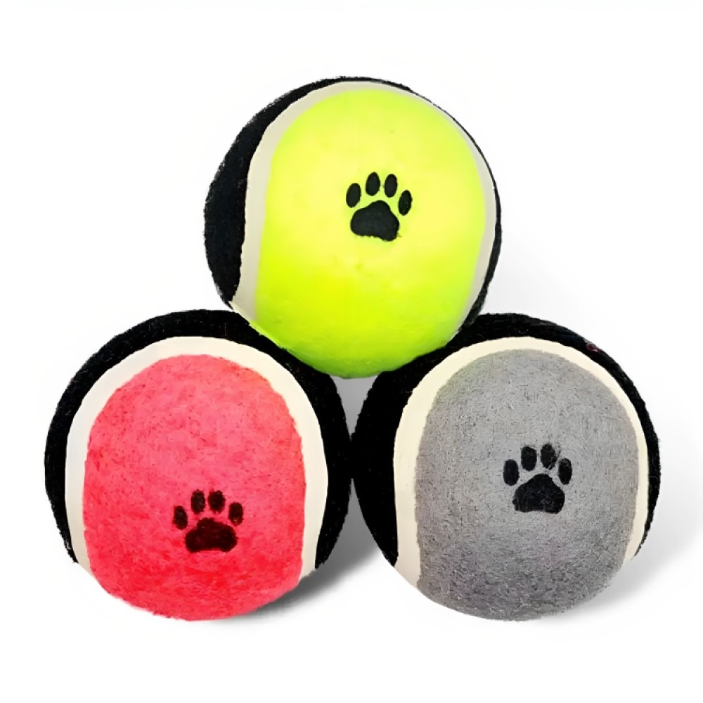 Kutya tennisz labda játék-3darabos