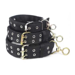 Vastagított kiképző nyakörv-4cm - Fekete