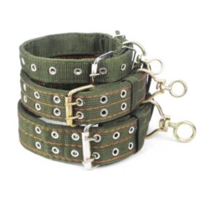 Vastagított kiképző nyakörv-4cm - Zöld