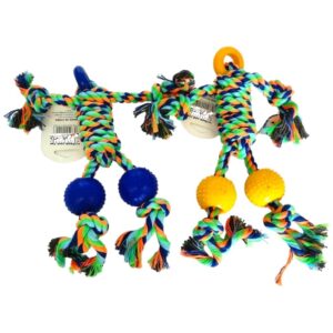 Rágható kötél és TPR játék kutyáknak