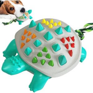 TPR fogtisztítós teknős húzókötéllel