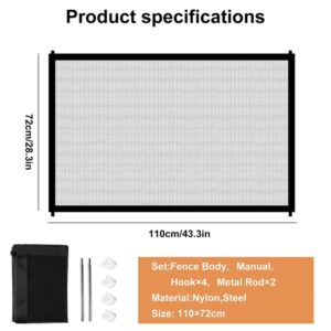 Kisállat térelválasztó biztonsági háló - S