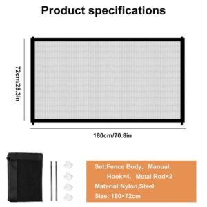 Kisállat térelválasztó biztonsági háló - L