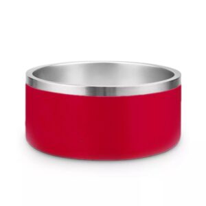 Kisállat speciális fém tál-16cm - Piros