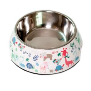 Kisállat mintás kivehető tál-nagy