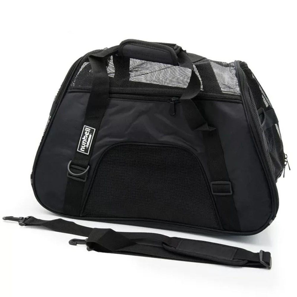 Airline kisállat hordozó válltáska-nagy - Fekete