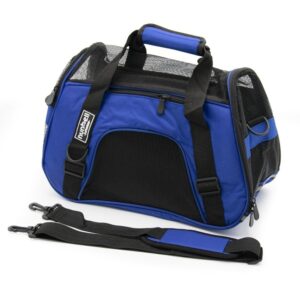 Airline kisállat hordozó válltáska-nagy - Kék