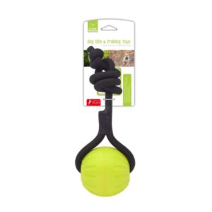 Nunbell zsinóros labda kutyáknak-kicsi - Zöld