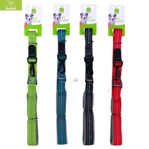 Kisállat kézipóráz robbanásbiztos kanabinerrel-közepes - Fekete