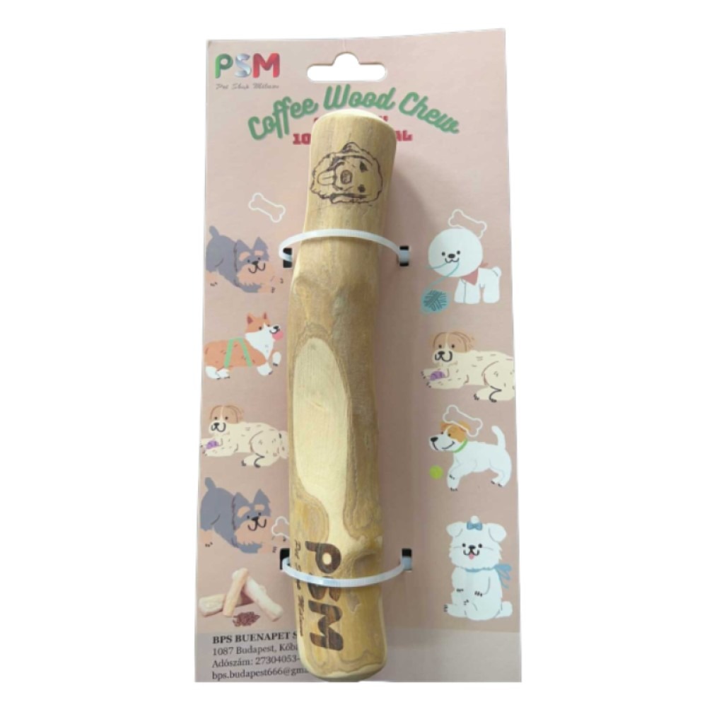 Kutya kávéfa rágóbot -18cm