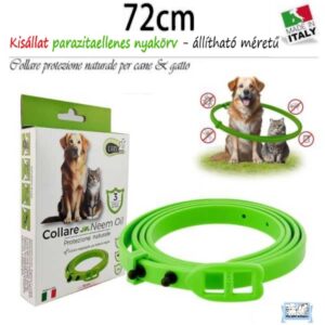 Carezze kullancs és bolhaféle parazitariasztó nyakörv kisállatoknak
