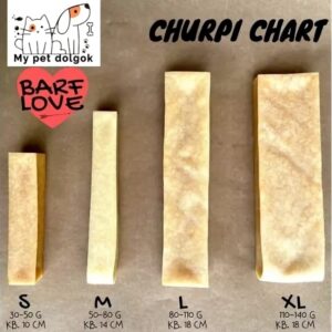Churpi himalájai sajt rágócsont kutyáknak - XL