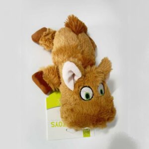 Élethű plüss játék kutyáknak- Nagyszájú Ló