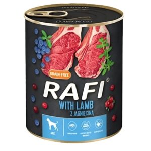 Rafi Adult Gabonamentes pastétom konzerv 800g-Bárány