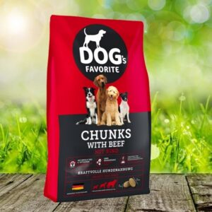 Dogs Favorite Chunks with Beef -15 kg