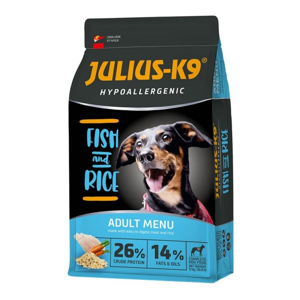 Julius-K9 Adult Hypoallergenic Small Lamb Fish & Rice – 12 kg