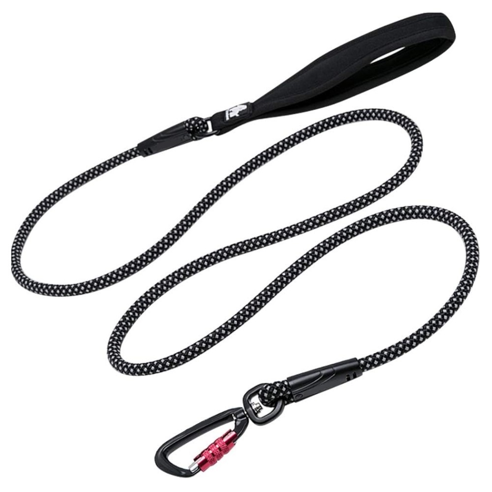 Szuper Prémium Kisállat Kiképző Póráz-L - Fekete