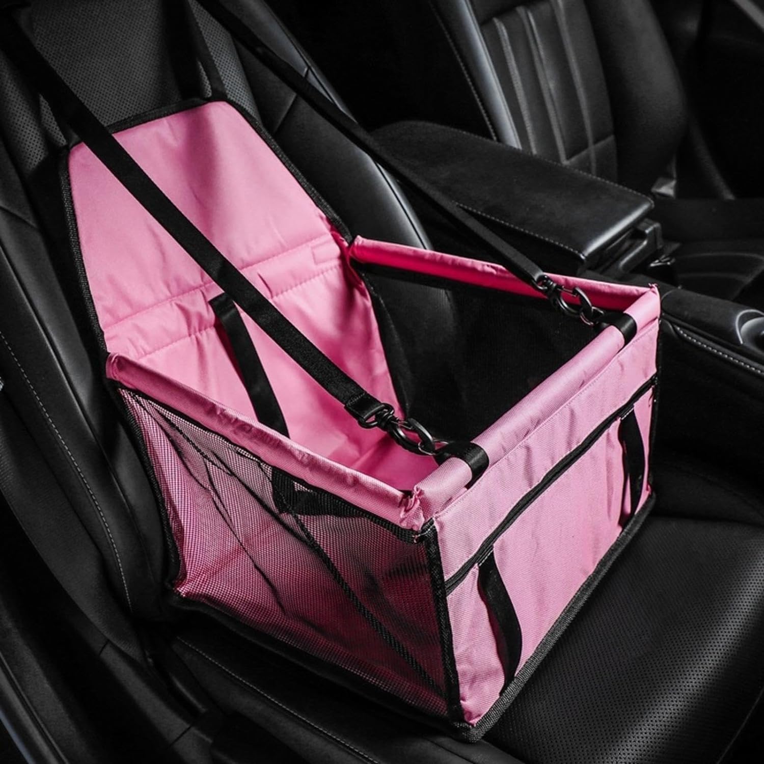 Vízálló kutya autoülés-Több színben - Rózsaszín