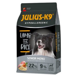 Julius-K9 Senior Hypoallergenic Lamb & Rice – 12 kg