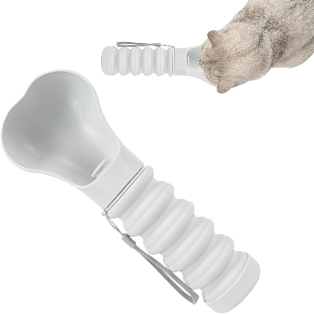 Kisállat összecsukható szilikon itató kulacs -550ml