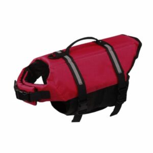 Prémium kisállat mentő& úszómellény -Bordó - L