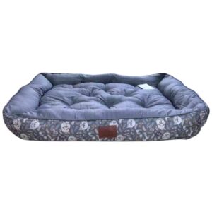 Szuperprémium Lenvászon Kutya Fekhely Dupla Töltettel - 100cm
