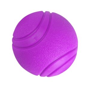 Tömör ugráló játékgolyó kutyáknak-Lila