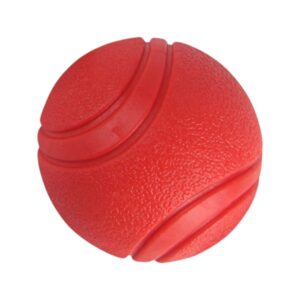 Tömör ugráló játékgolyó kutyáknak-Piros