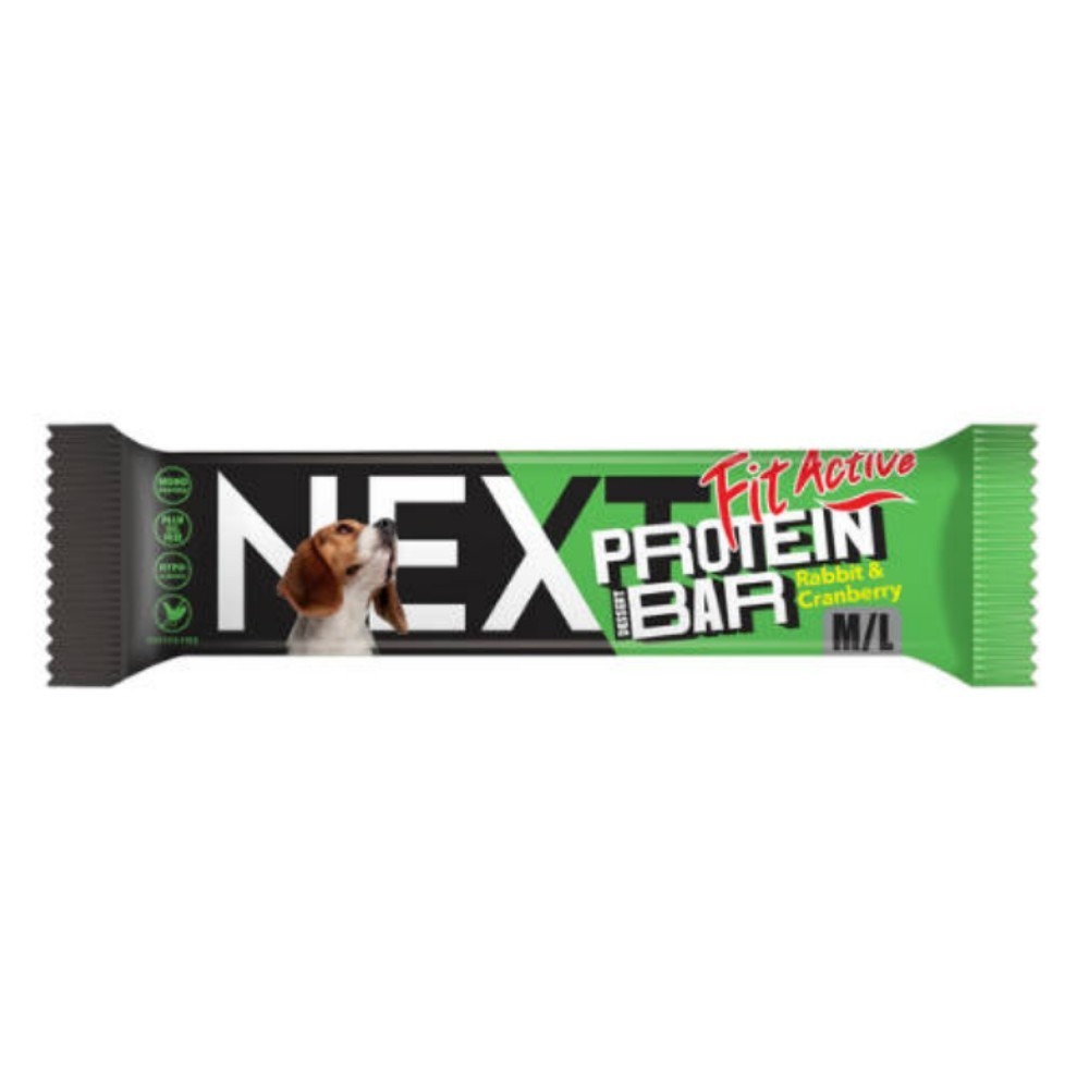 FitActive NEXT Protein dessert Bar 55g - Rabbit&Cranberry