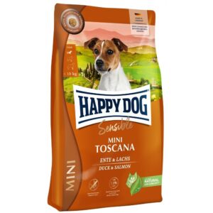 Happy Dog Supreme Mini Toscana – Lazac & Kacsa