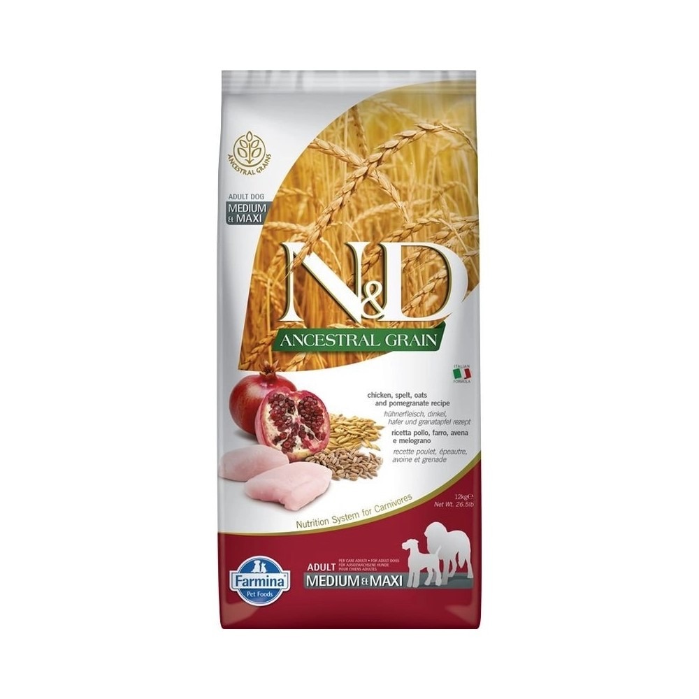 N&D Dog Ancestral Grain csirke