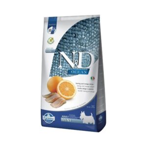 N&D Dog Ocean Adult mini hering & narancs 7kg