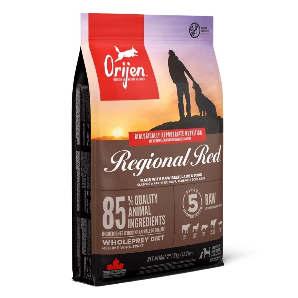 ORIJEN Regional Red Szárazeledel Kutyáknak-2 kg