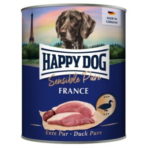 Happy Dog Pur Kacsahúsos Konzerv – France 800g - 1x800g
