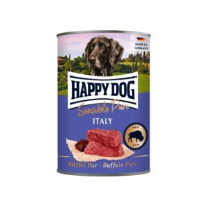 Happy Dog Sensible Pur Italy -Bivalyhúsos Konzerv 400g - 6x400g