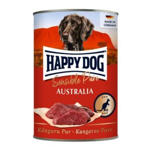 Happy Dog Sensible Pur Australia -Kenguruhúsos Konzerv 400g - 6x400g