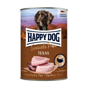 Happy Dog Sensible Pure Texas- Pulykahúsos Konzerv 400g - 6x400g