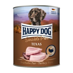 Happy Dog Sensible Pure Texas- Pulykahúsos Konzerv 800g - 6x800g