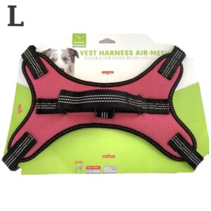 Nunbell Vest Harness Air típusú hám kisállatoknak-L - Rózsaszín
