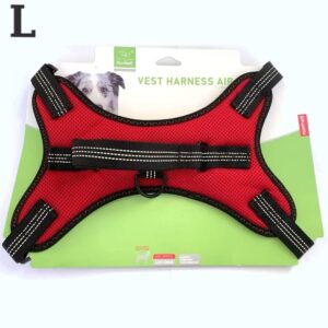 Nunbell Vest Harness Air típusú hám kisállatoknak-L - Piros