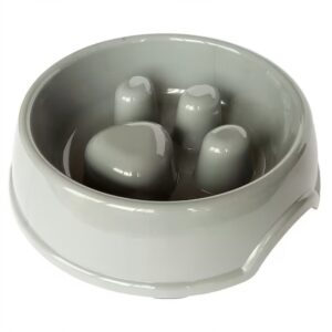 Habzsolásgátló etetőtál-"Mancsos" - Kicsi