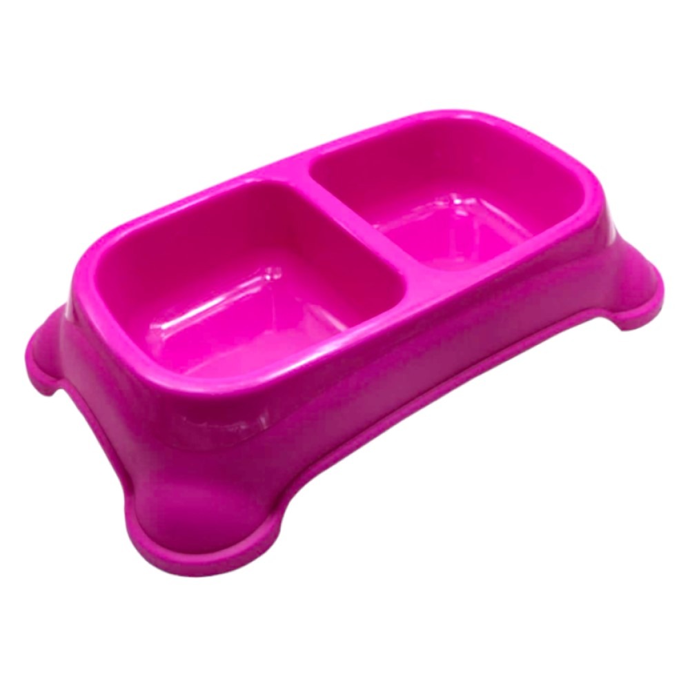 Kisállat etető és itató duplatál - Közepes