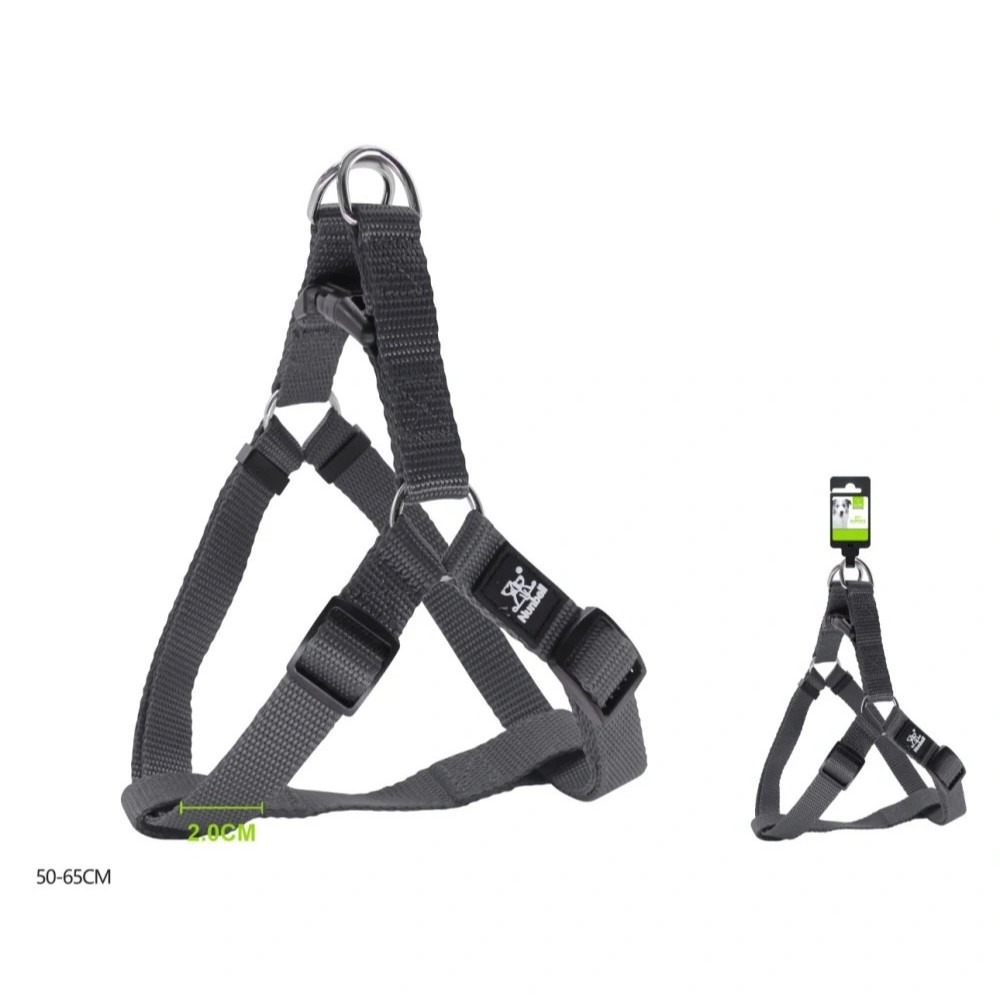 Állítható Klasszikus Nunbell Kutyahám - M/L - Szürke