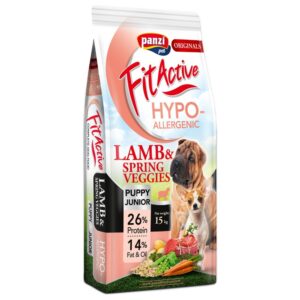 FitActive ORIGINALS PUPPY&JUNIOR HYPOALLERGENIC Lamb&Spring Veggies-15kg