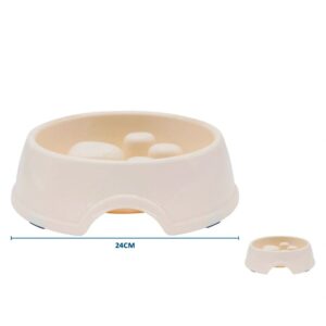 Habzsolásgátló etetőtál-"Mancsos" - Nagy