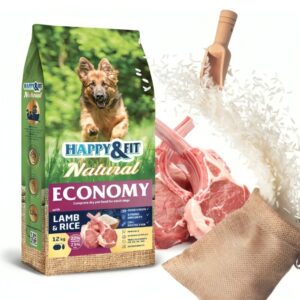 Happy&Fit Natural Economy Adult with Lamb and Rice 12kg