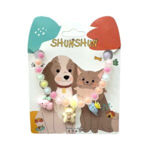 Kisállat Gyöngy Nyaklánc – 23–30 cm