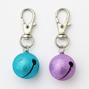 Nunbell csillogó csengő szett cicáknak – 2 db